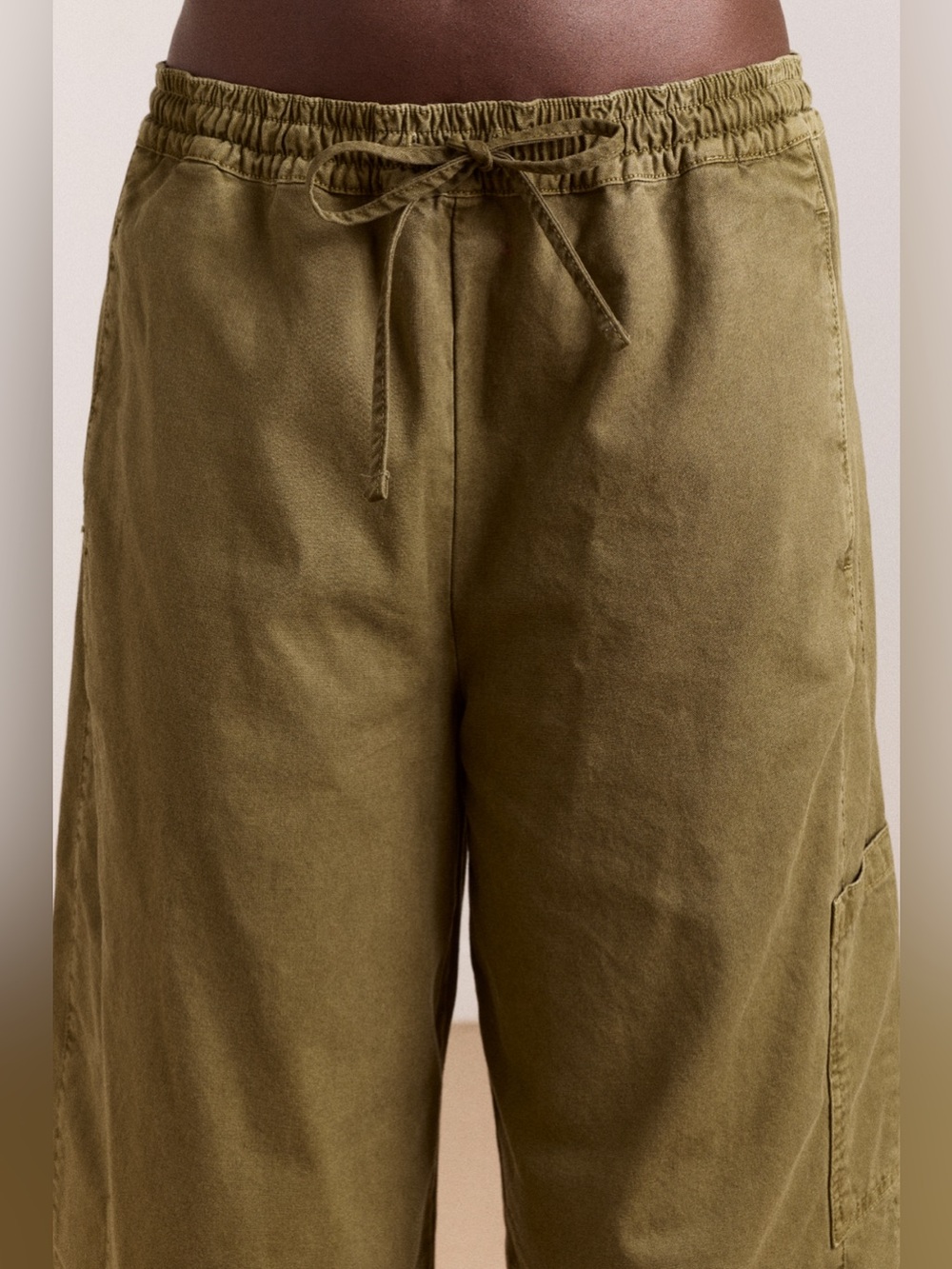Damson Madder Felix Twill Trousers in Olive US 8 / UK 12 - Picture 8 of 16